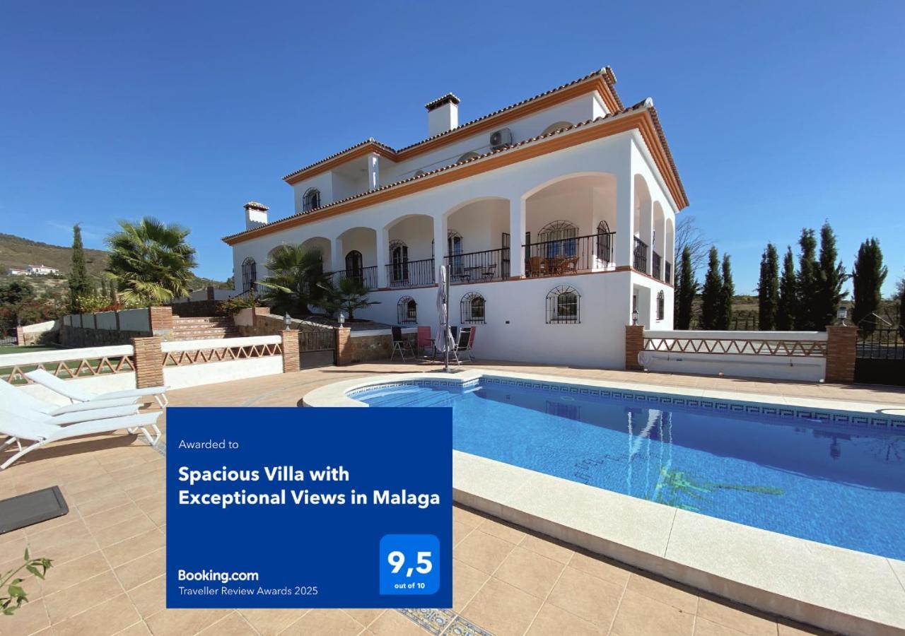 Spacious Villa With Exceptional Views In Malaga Casarabonela Exterior foto